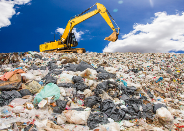 Items from a dump run delivered for trash at local Dump in Orange County.